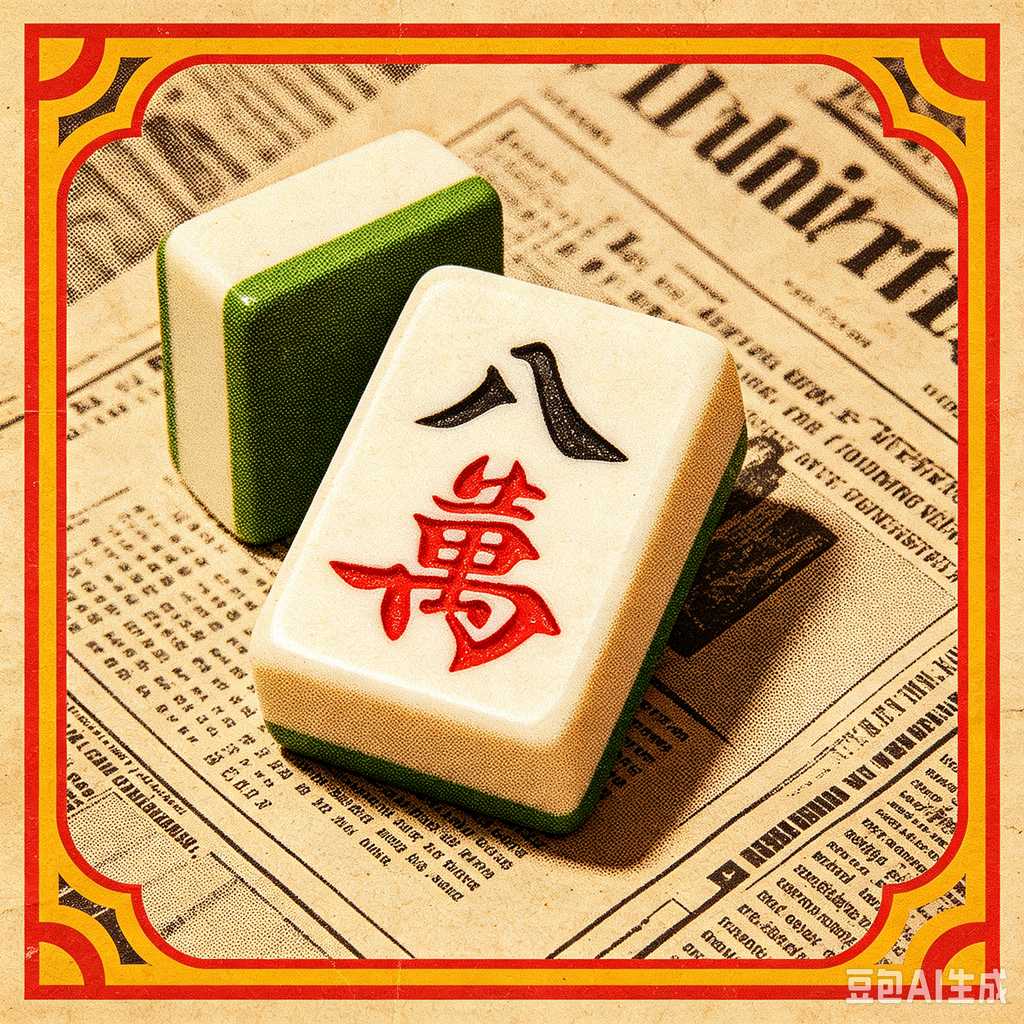 dual color mahjong tiles