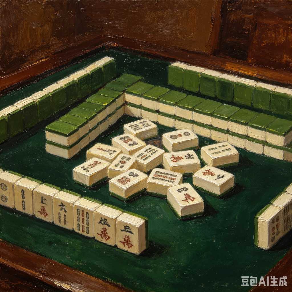 super portable mahjong game set