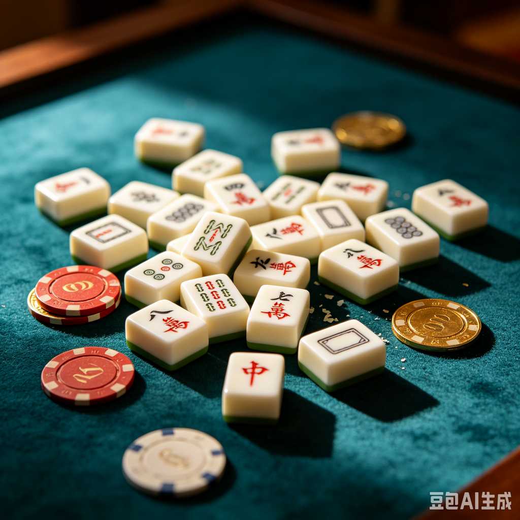 hand carved mahjong tiles