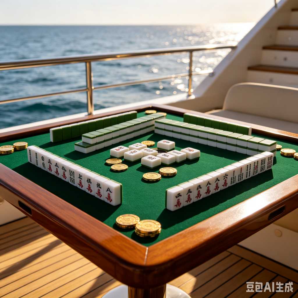 simulated ivory mahjong set